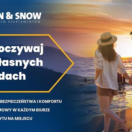 Apartamenty Sun & Snow Horyzont Miedzyzdroje Exteriör bild