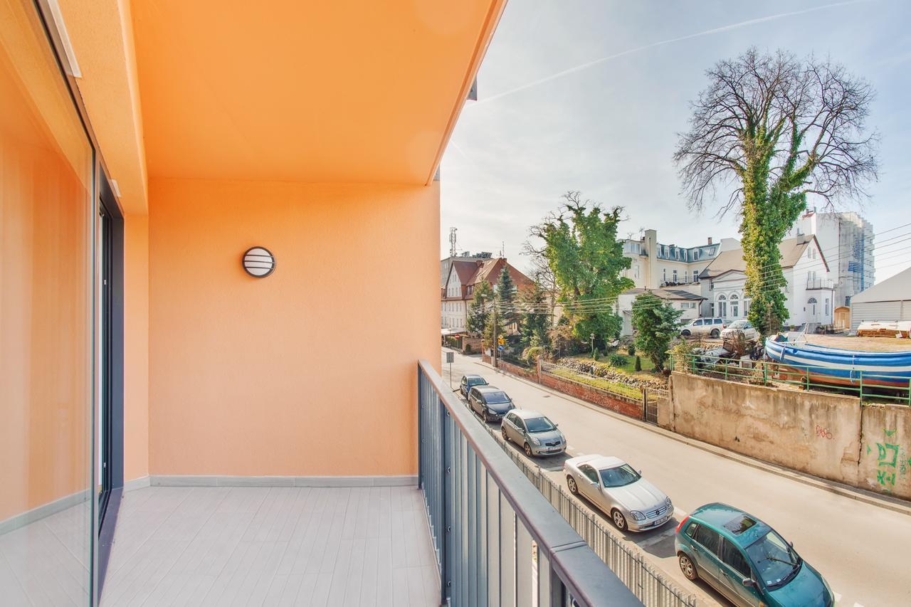 Apartamenty Sun & Snow Horyzont Miedzyzdroje Exteriör bild